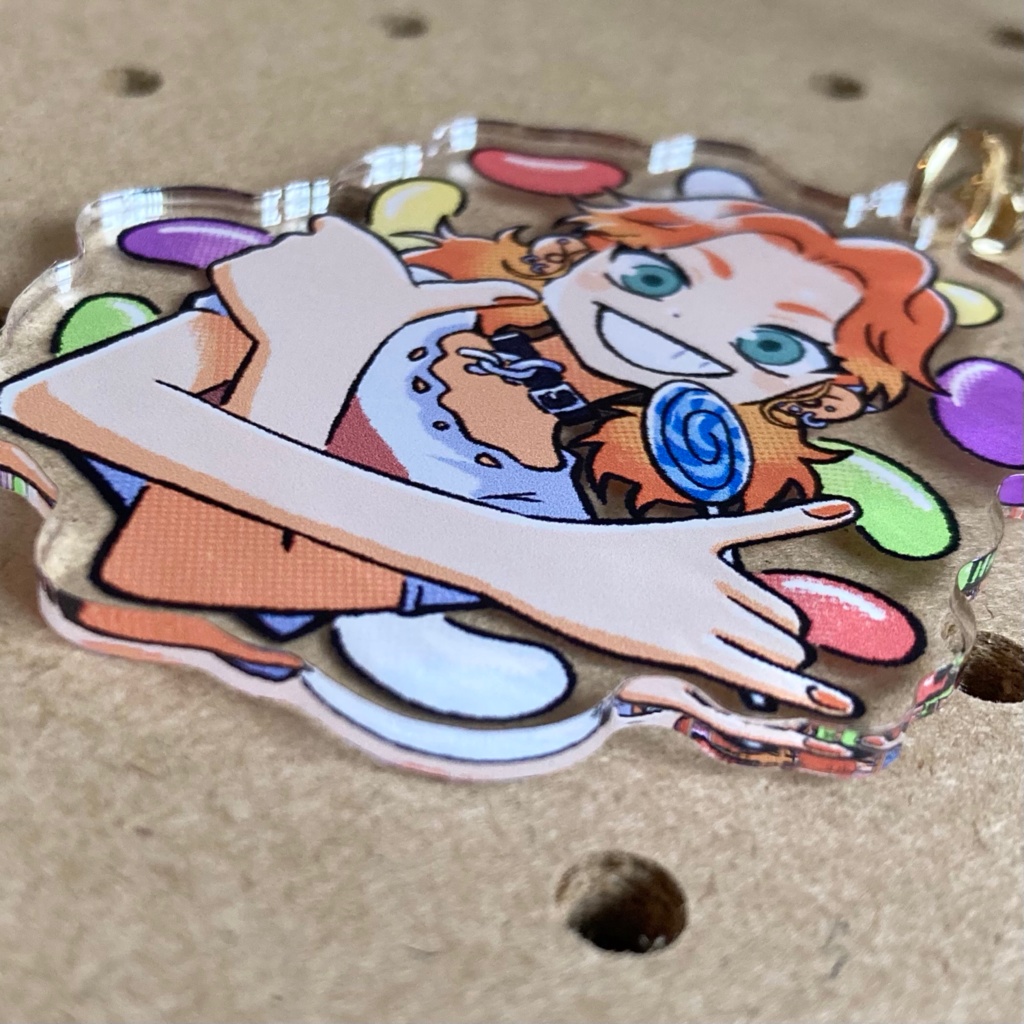 アクリルキーホルダー「jelly」