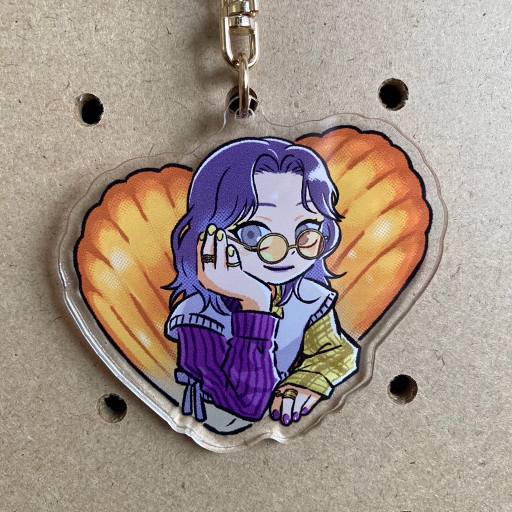 アクリルキーホルダー「madeleine」