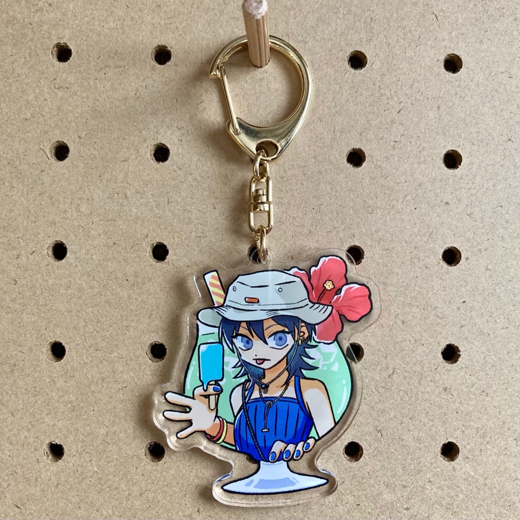 アクリルキーホルダー「tropical」