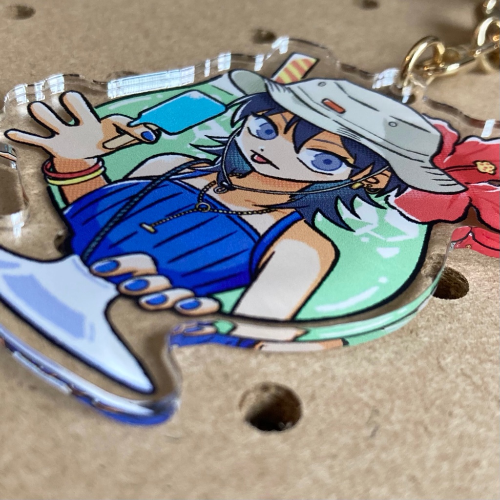 アクリルキーホルダー「tropical」