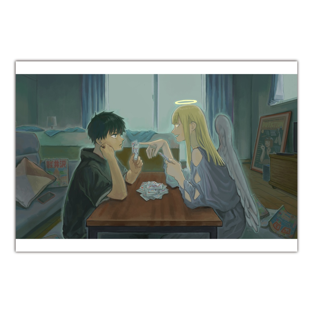 ポストカード「成立しない心理戦」