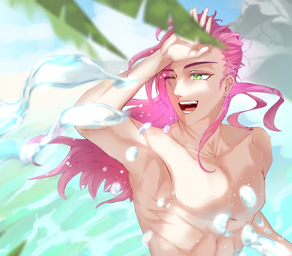 夏＋ライブ　春翔　イラストデータ