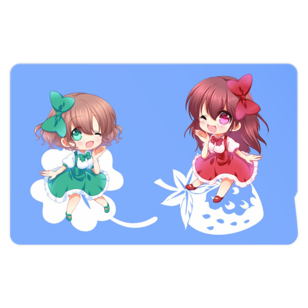 星空姉妹ICカードステッカー