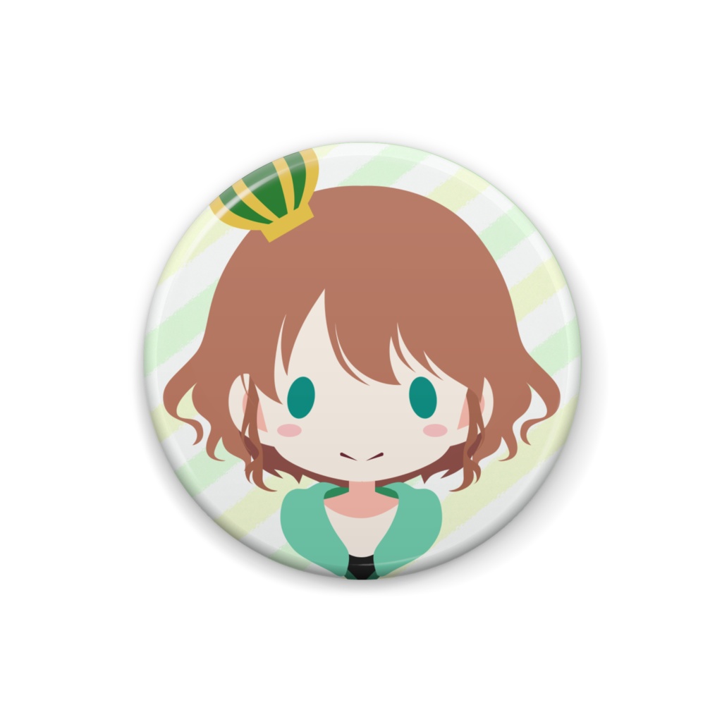 四葉音ステラ缶バッチ