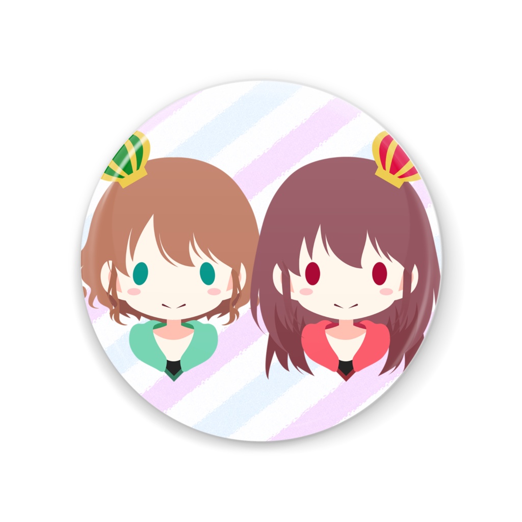 星空姉妹缶ミラー