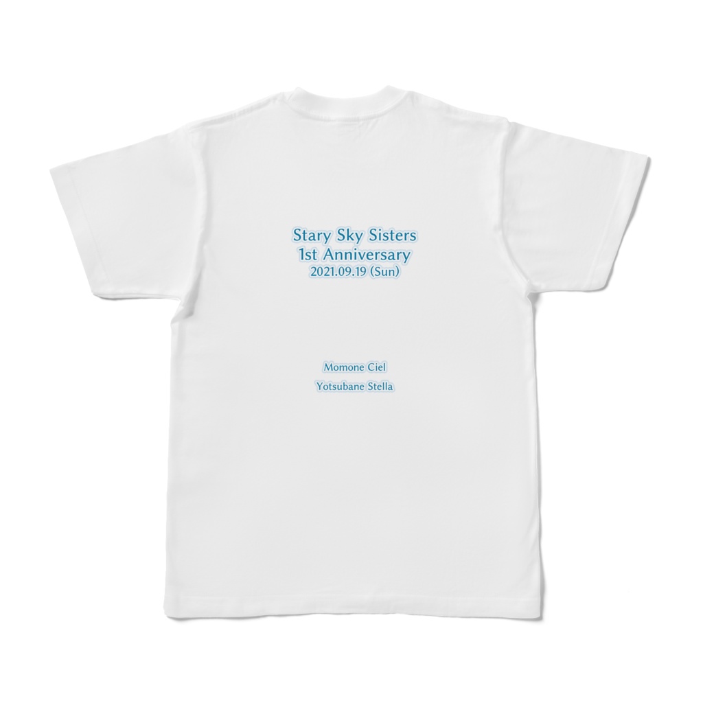 【1周年記念グッズ】CiESTAライブTシャツ🍀🎀<S/M/L/XL>