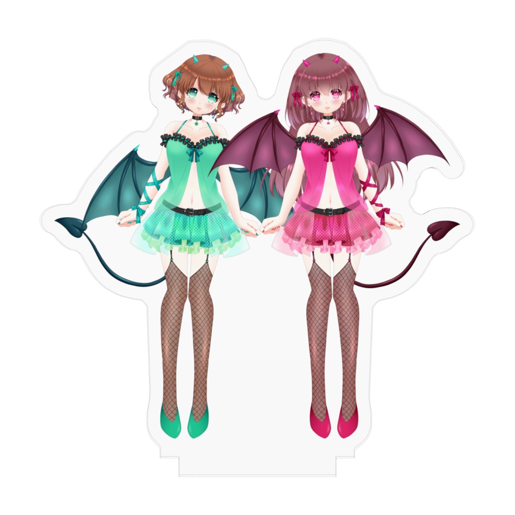 【2周年記念グッズ】CiESTAアクリルフィギュア🍀🎀