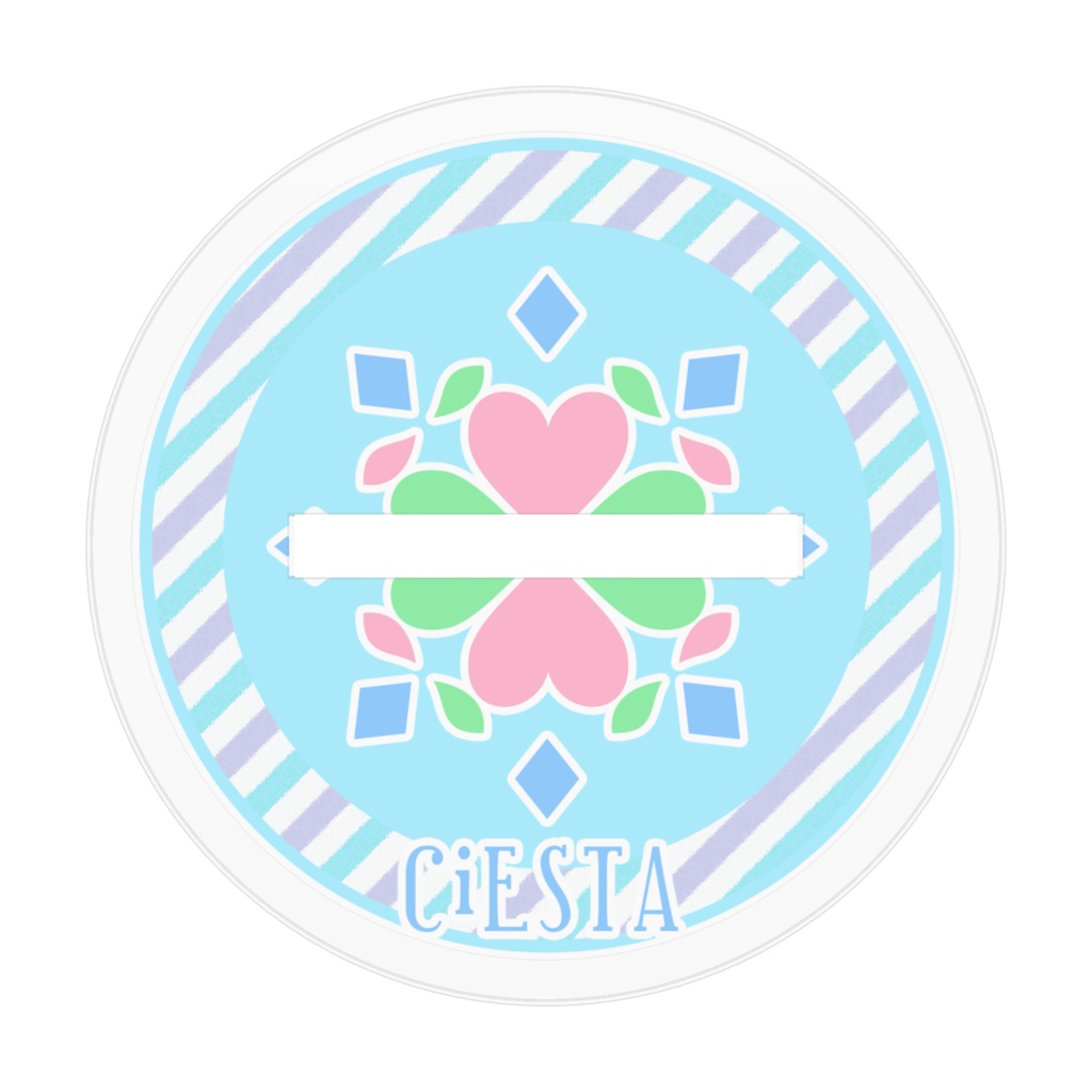 【2周年記念グッズ】CiESTAアクリルフィギュア🍀🎀