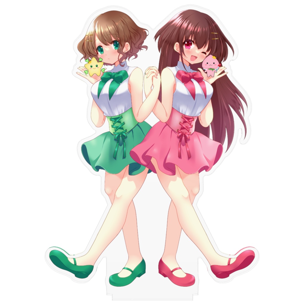 【3周年記念グッズ】CiESTAアクリルフィギュア🍀🎀