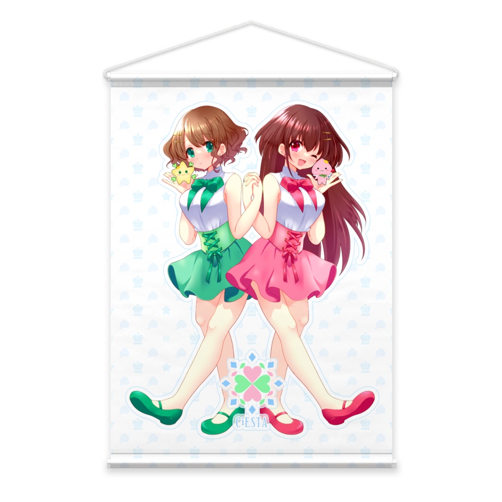 【３周年記念グッズ】CiESTA　B2タペストリー🍀🎀