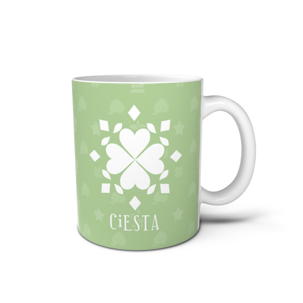 【３周年記念グッズ】四葉音ステラマグカップ🍀