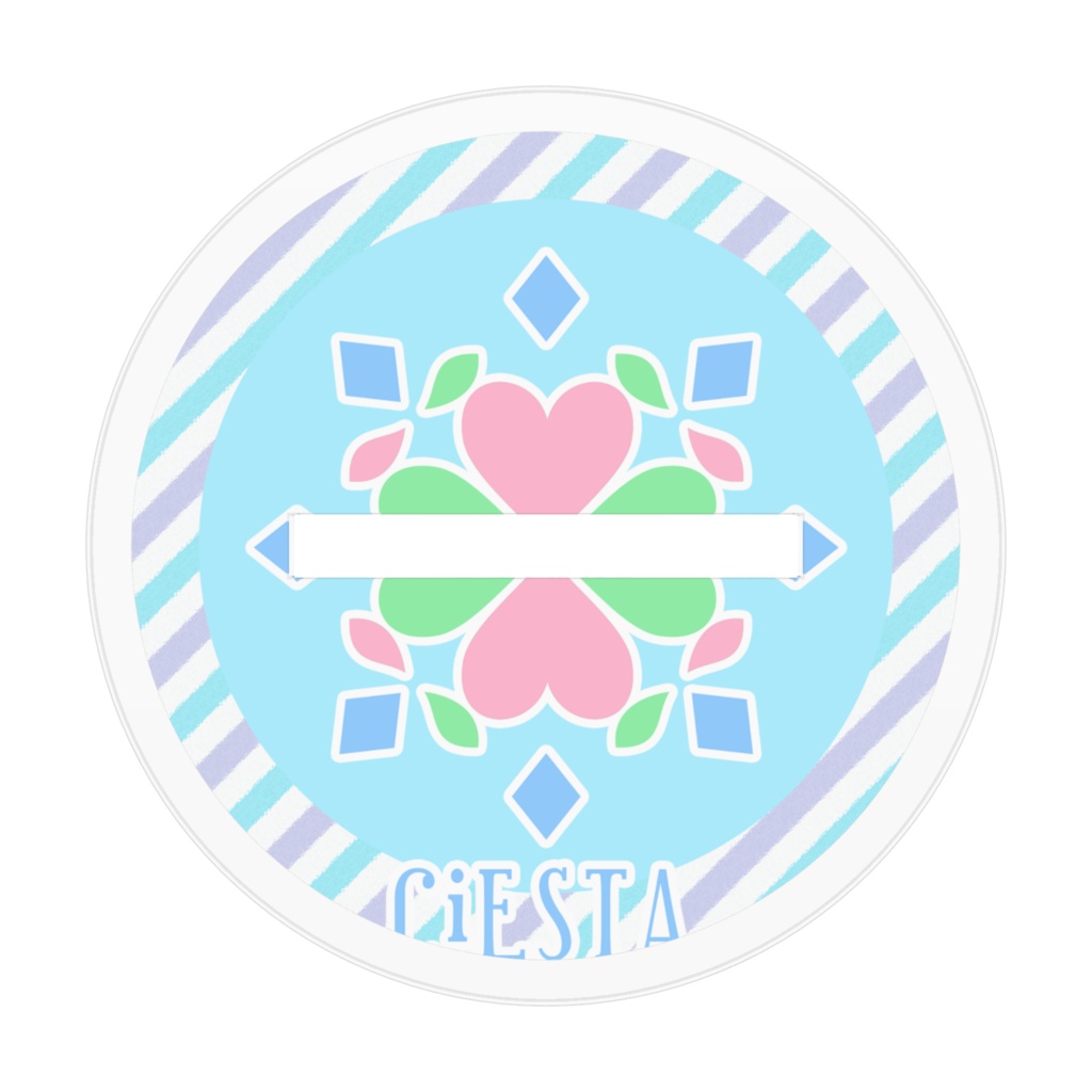 【3周年記念グッズ】CiESTアクリルフィギュア🍀🎀