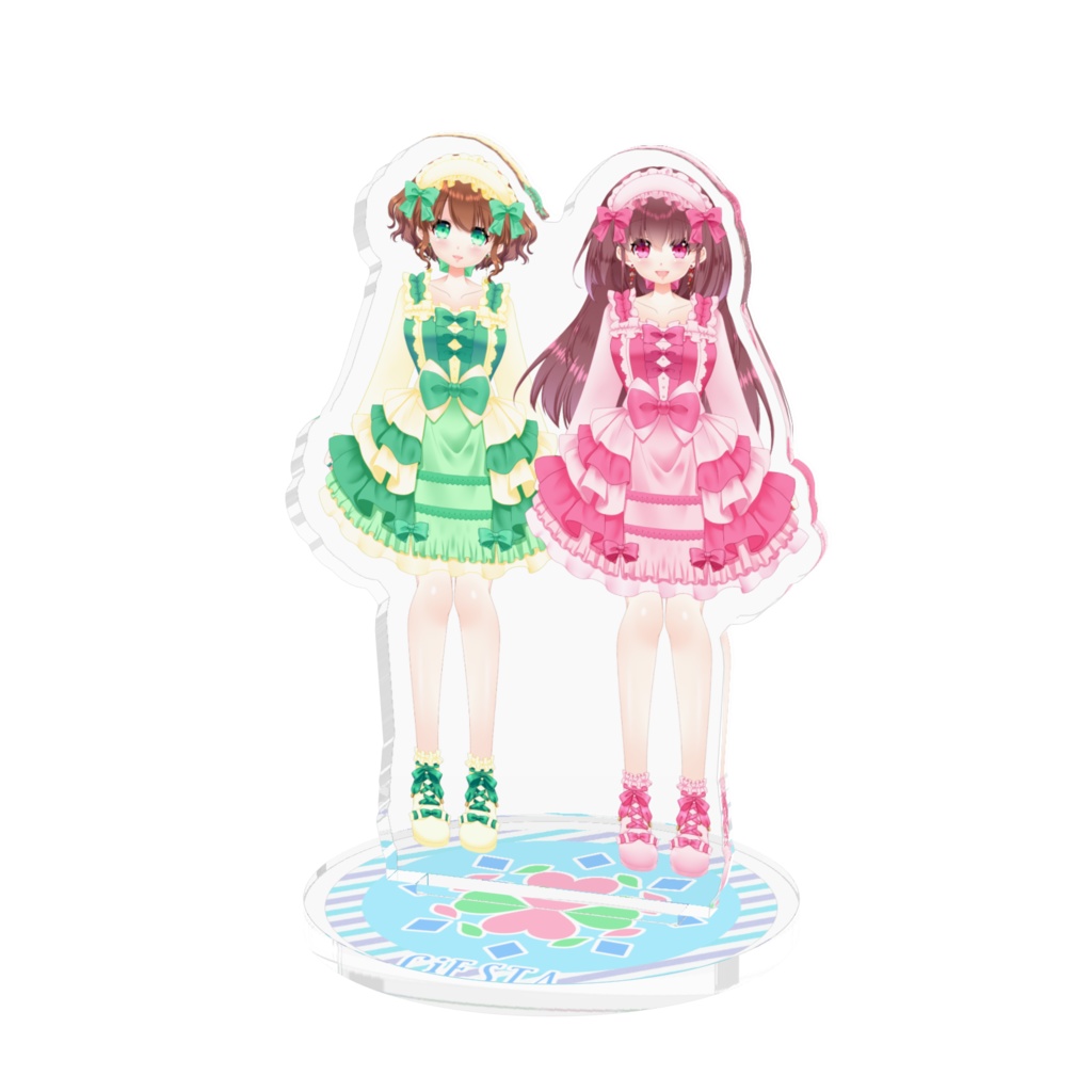 【3周年記念グッズ】CiESTアクリルフィギュア🍀🎀