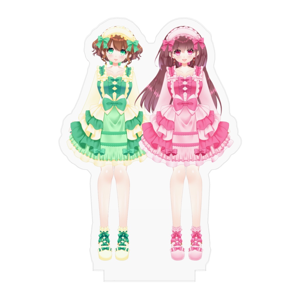 【3周年記念グッズ】CiESTアクリルフィギュア🍀🎀