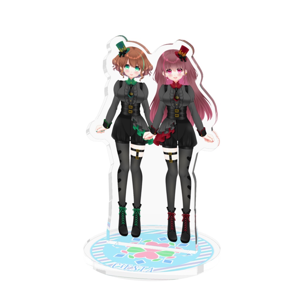 【4周年記念グッズ】CiESTアクリルフィギュア🍀🎀