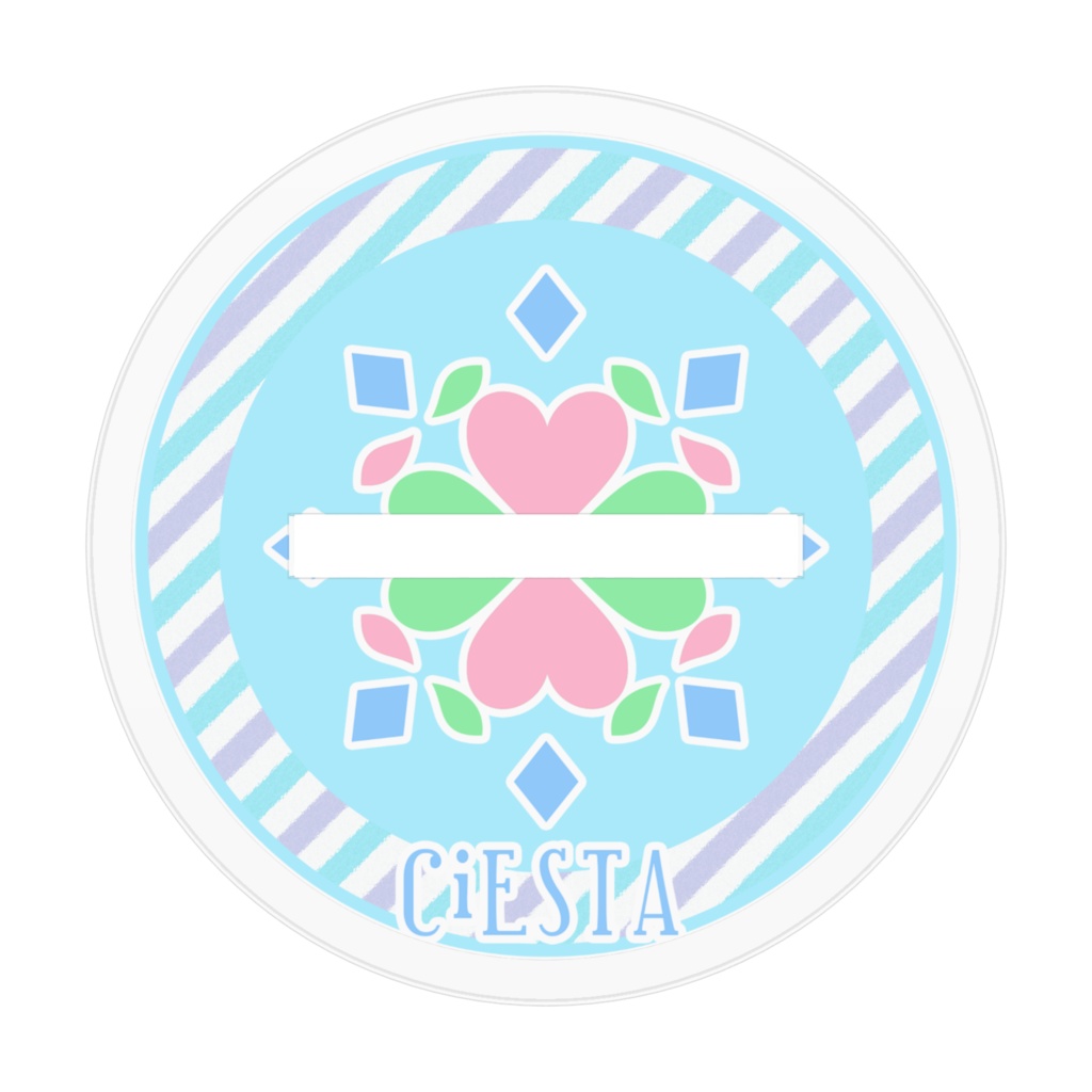 【4周年記念グッズ】CiESTアクリルフィギュア🍀🎀