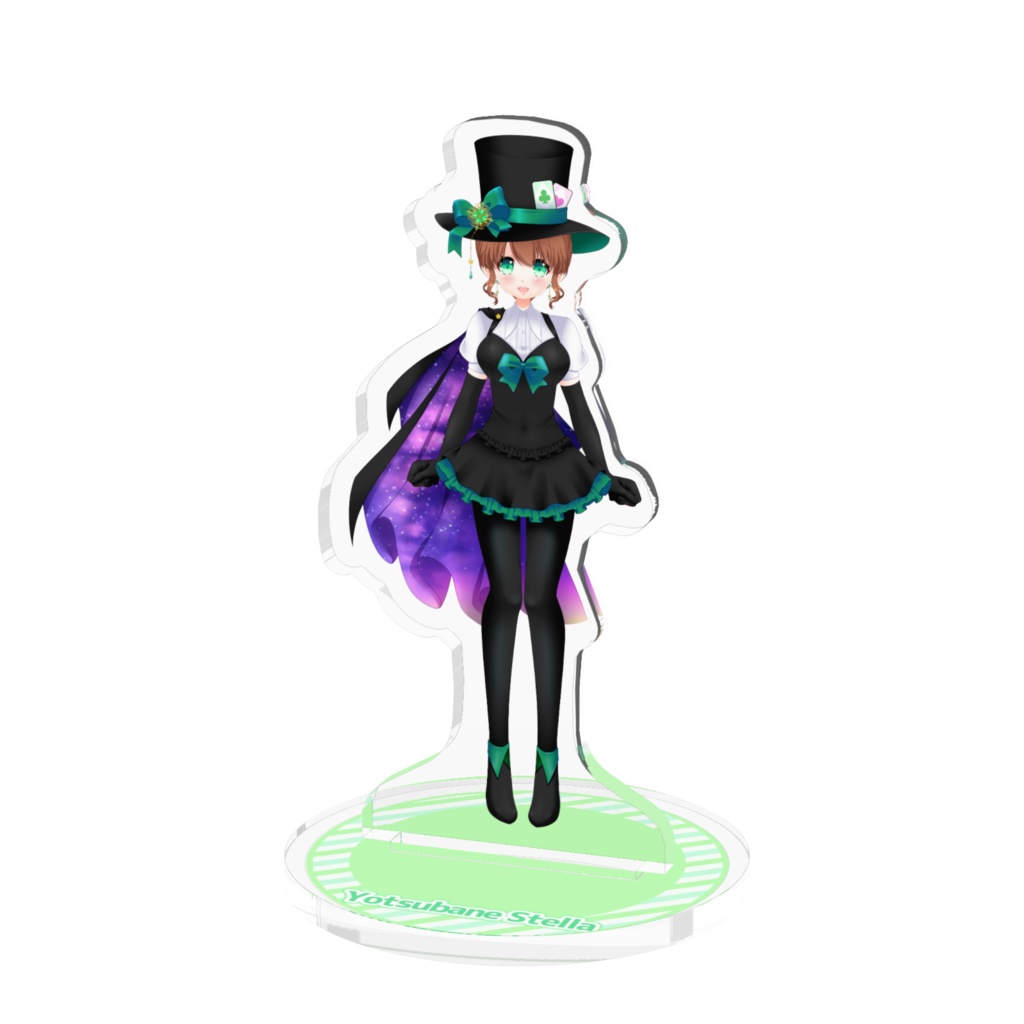 【４周年記念グッズ】四葉音ステラアクリルフィギュア🍀