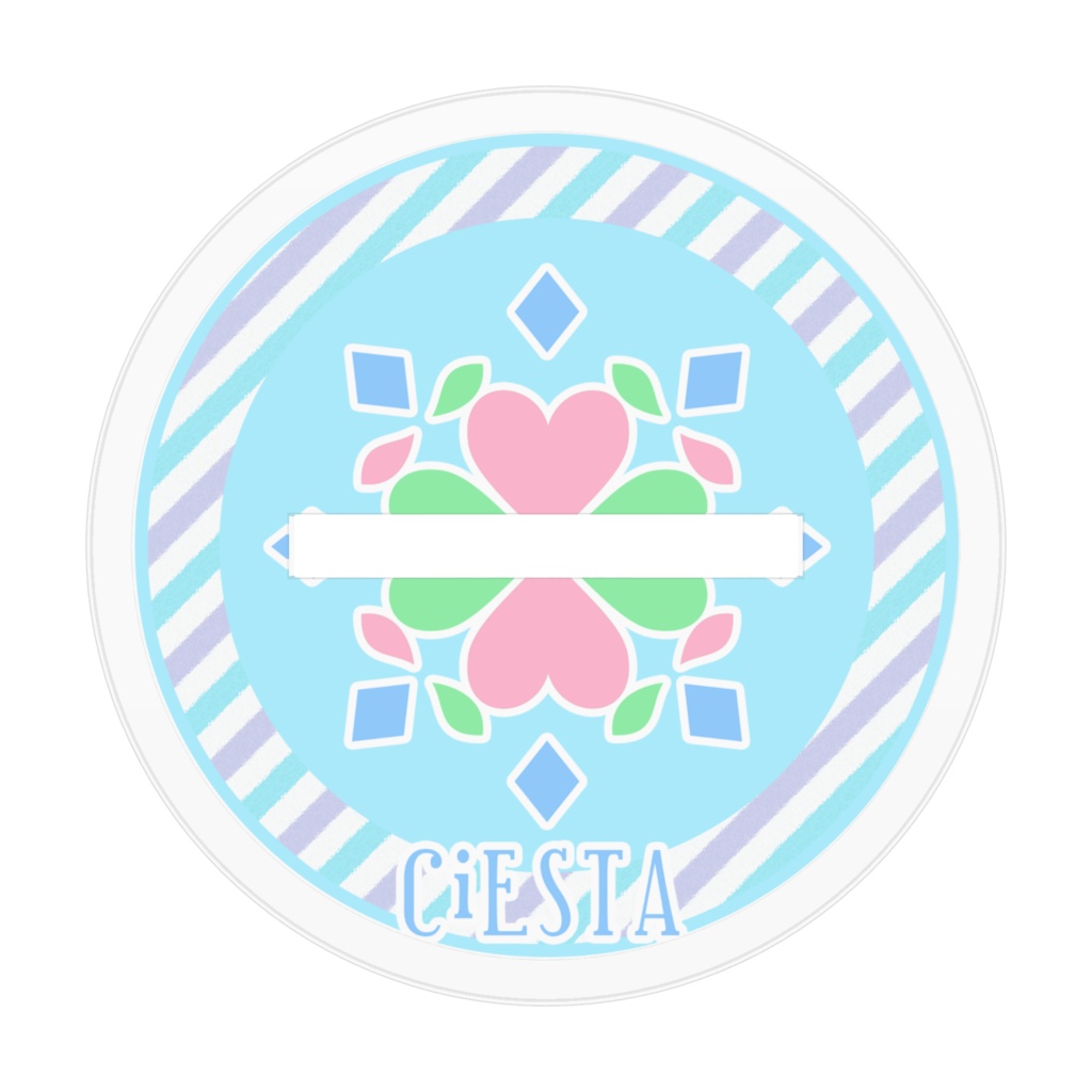 【5周年記念グッズ】CiESTアクリルフィギュア🍀🎀