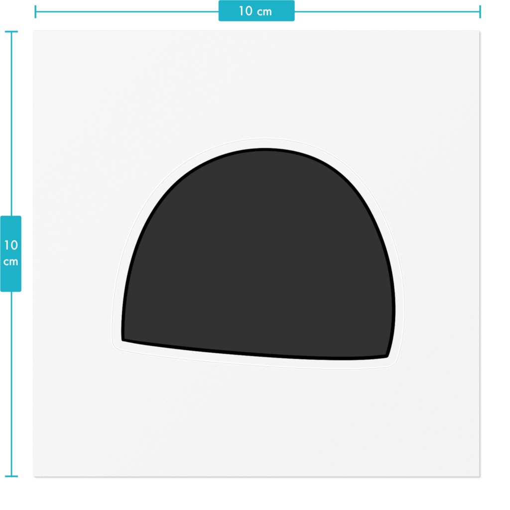 Firoちゃんのふとまゆ【1】ステッカー