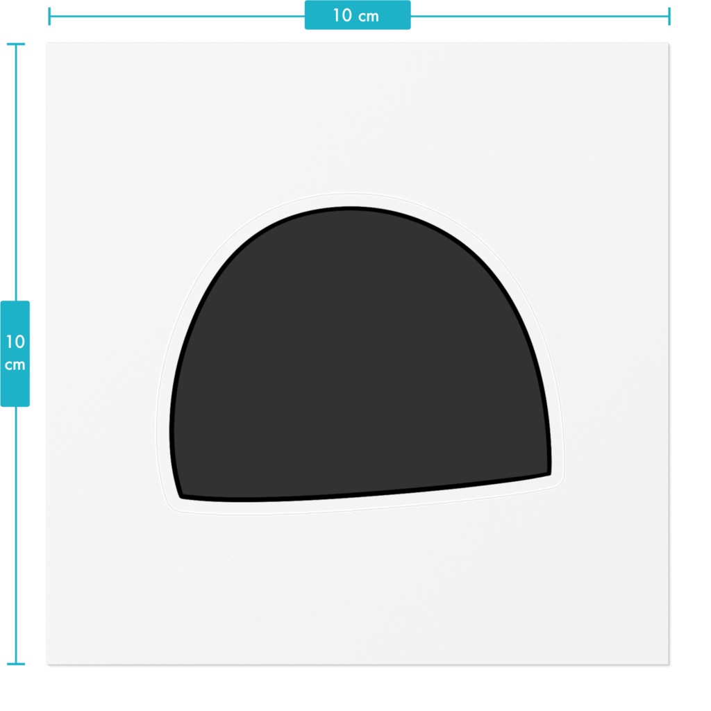 Firoちゃんのふとまゆ【2】ステッカー