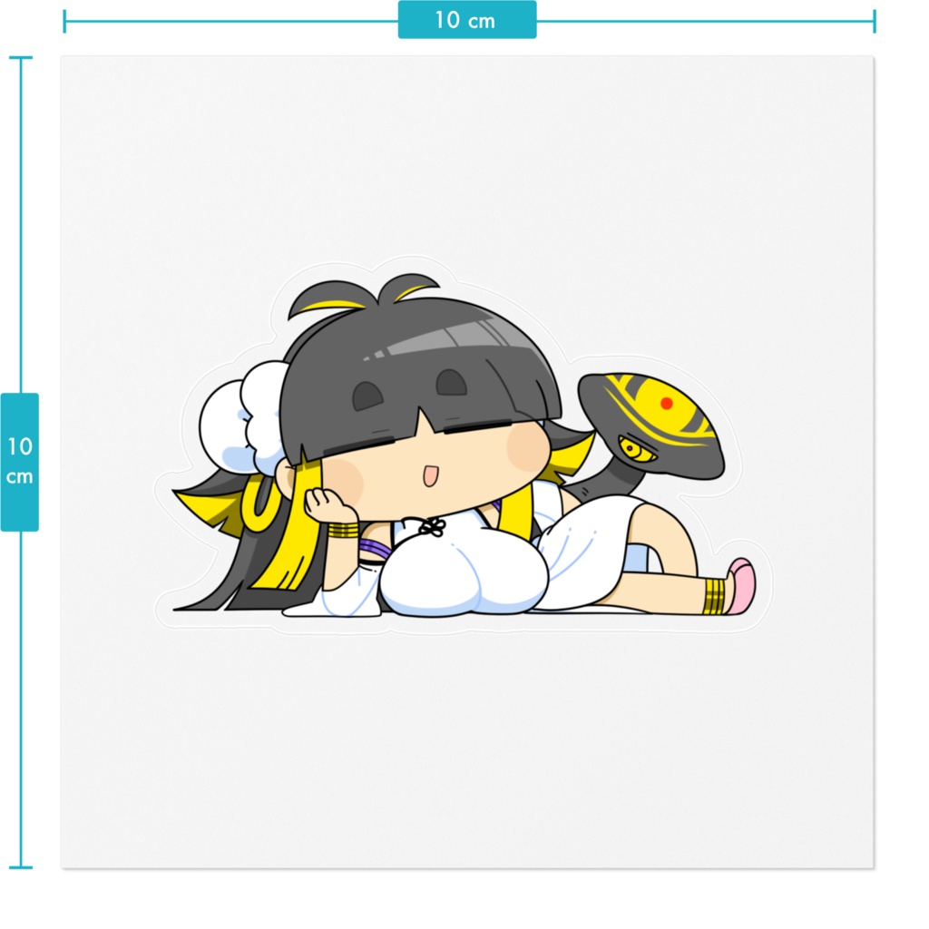 おほの大仏ステッカー