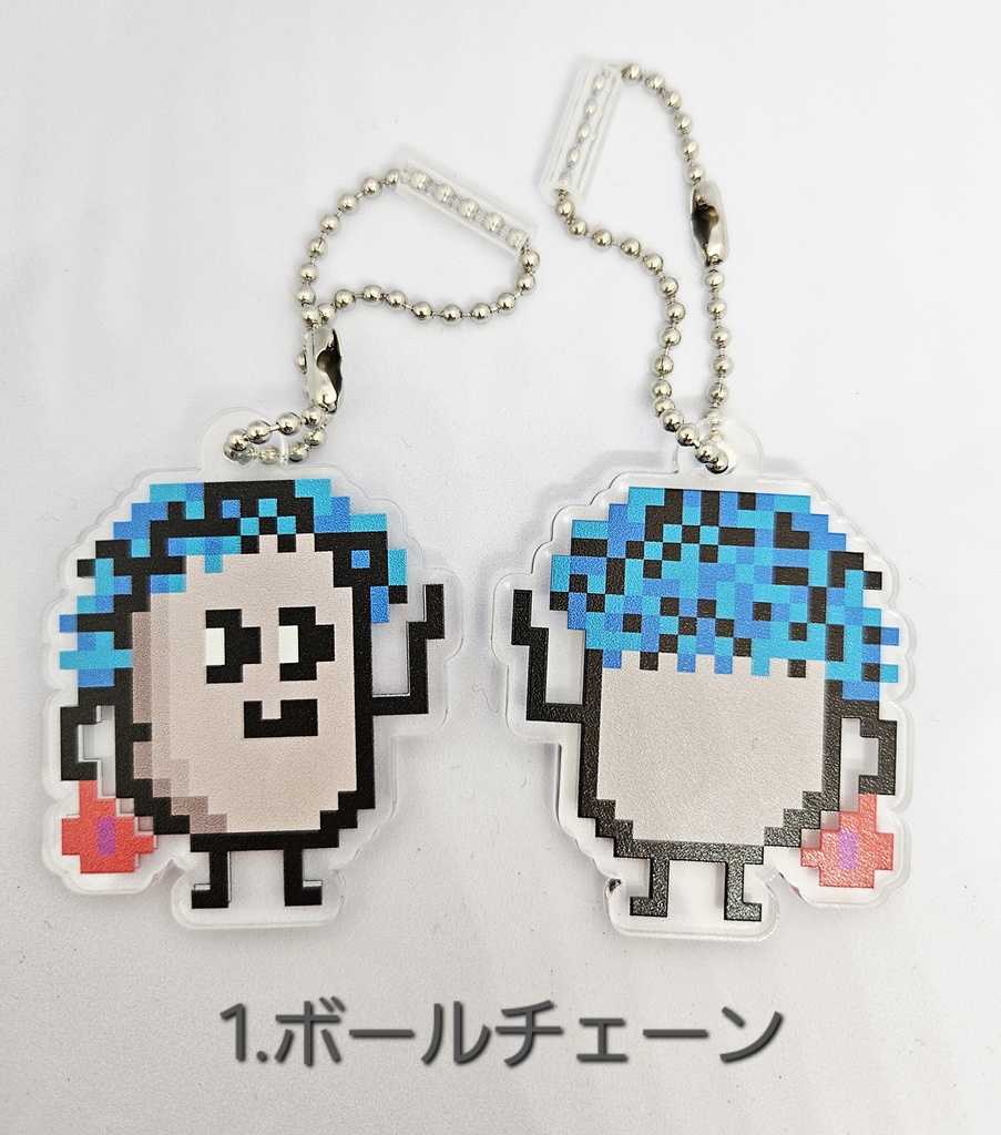 【匿名配送】豆ちゃん「ボク」アクリルキーホルダー