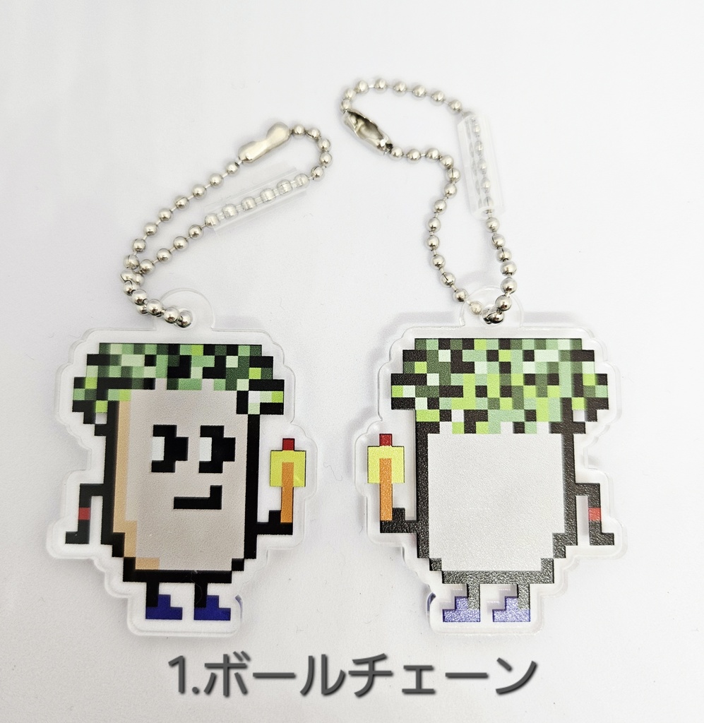 【匿名配送】豆ちゃん「キュキュ」アクリルキーホルダー