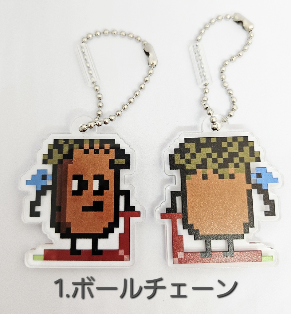 【匿名配送】豆ちゃん「ルカ」アクリルキーホルダー