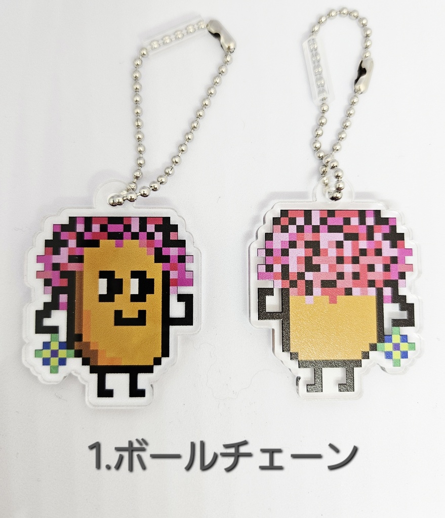 【匿名配送】豆ちゃん「リキシ」アクリルキーホルダー