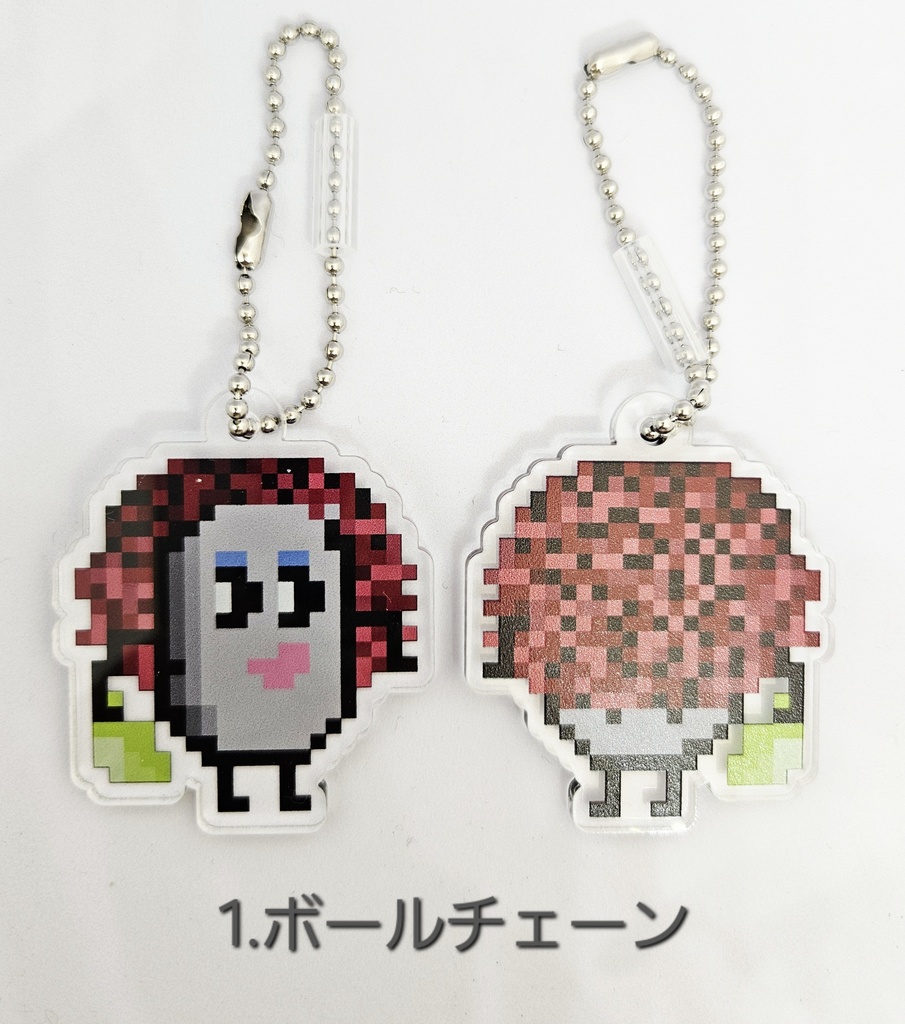 【匿名配送】豆ちゃん「キミエ」アクリルキーホルダー