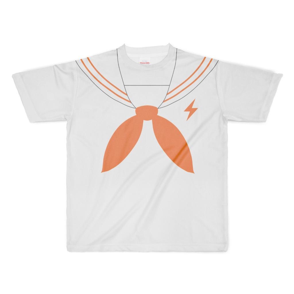 でんぱセーラーTシャツ【オレンジ】