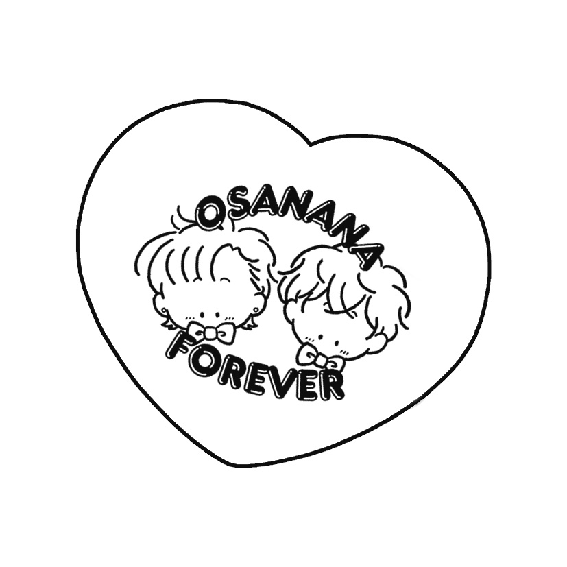 ホロステッカー(ハート)