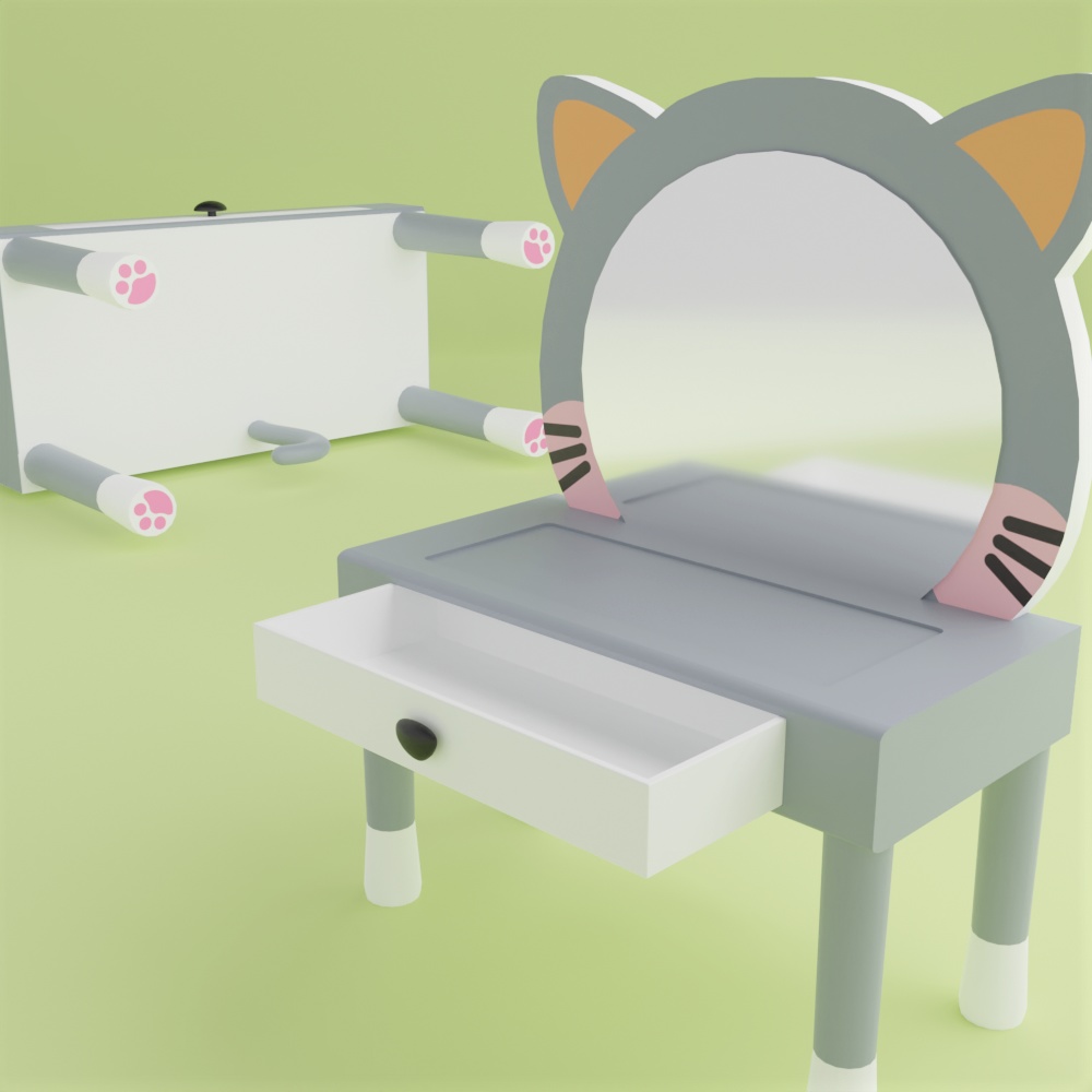 猫のドレッサー