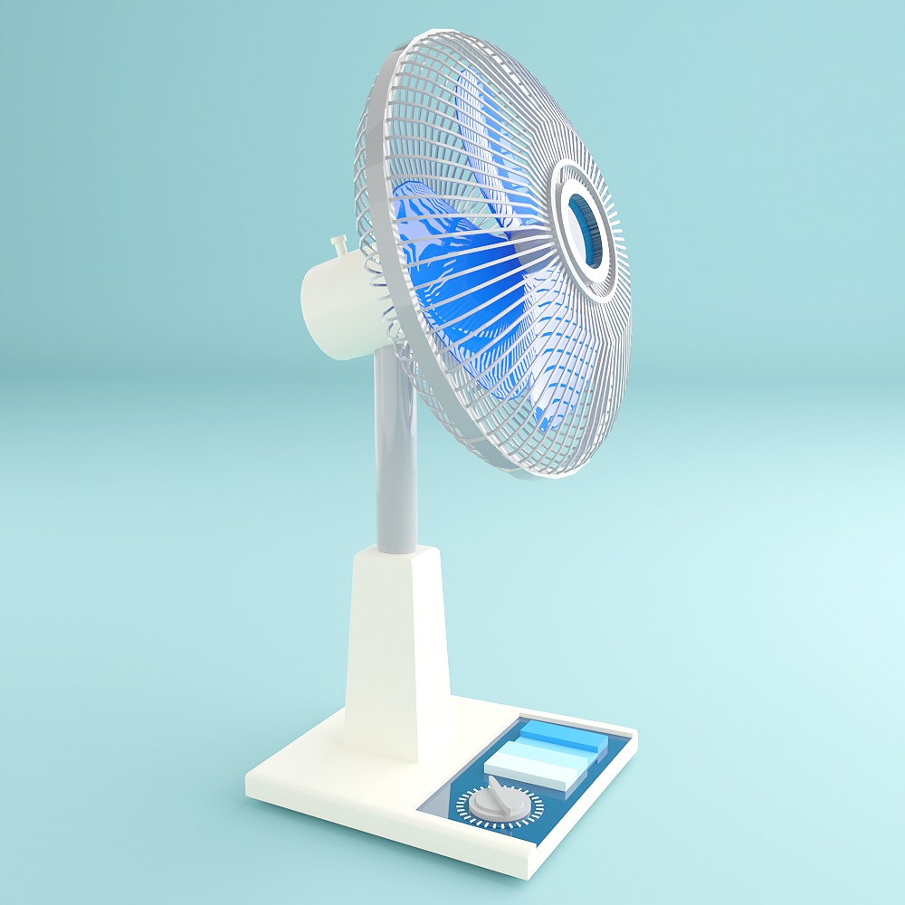 レトロな扇風機