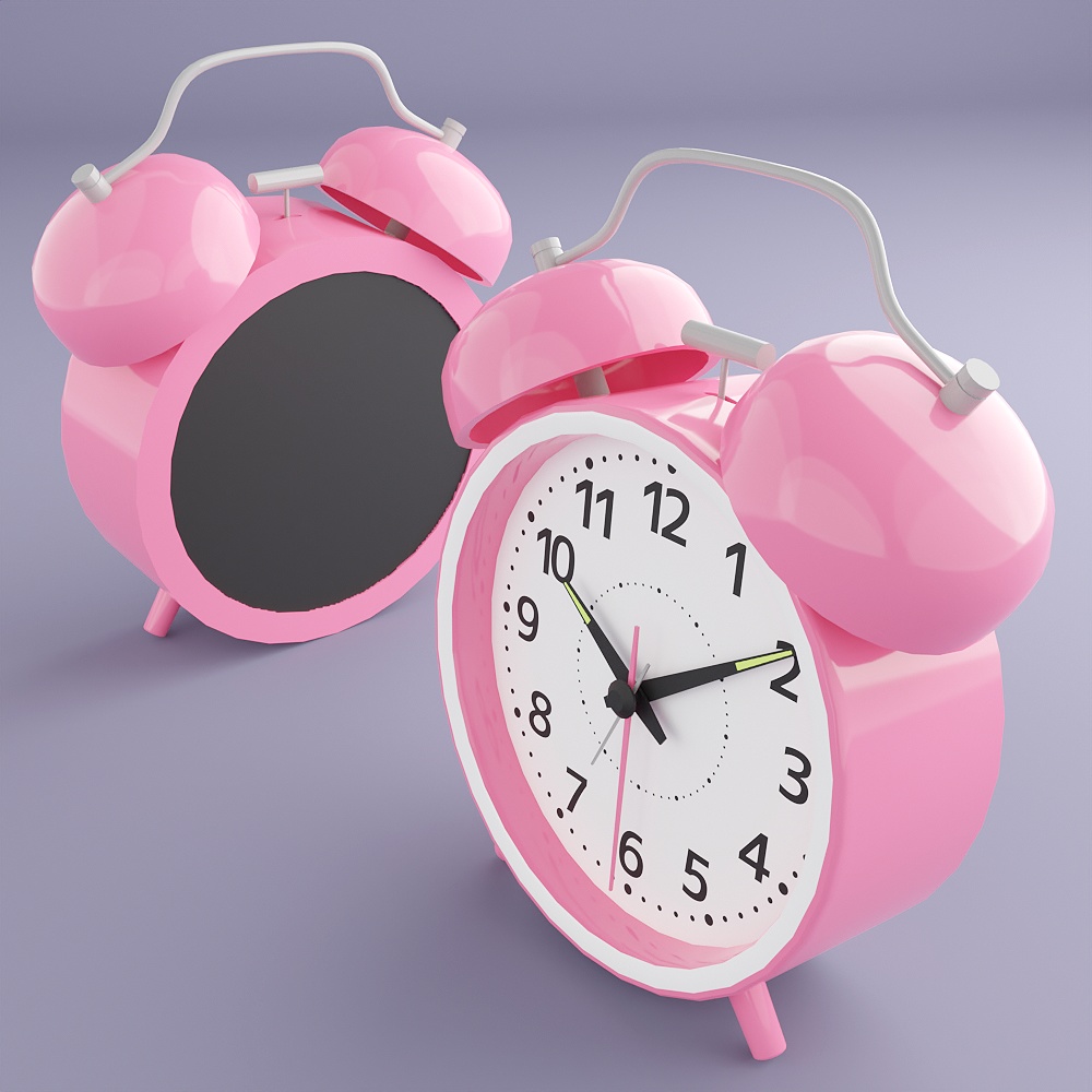 アナログの目覚まし時計