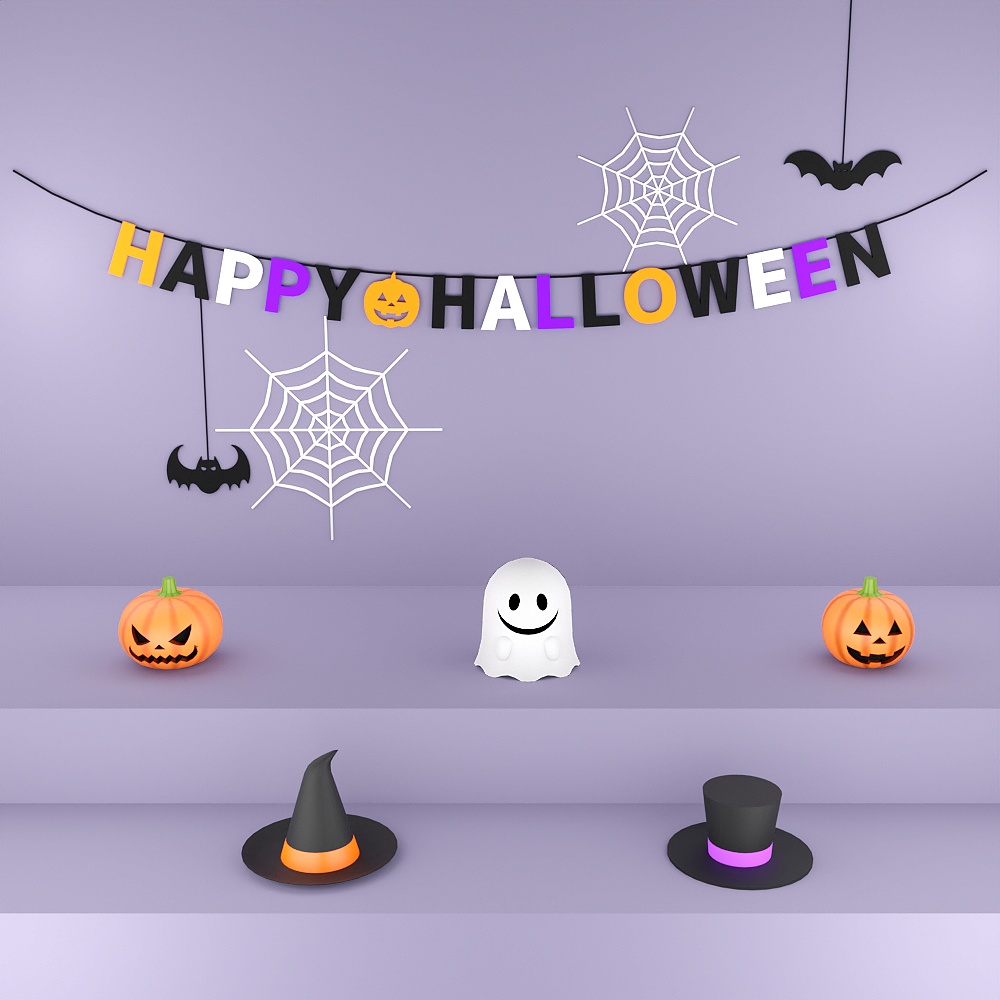 ハロウィンの飾りセット