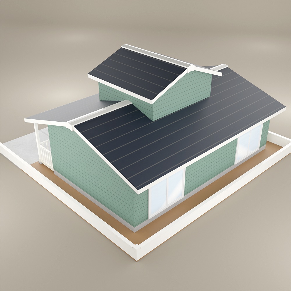 民家3(外観のみ/ローポリ)