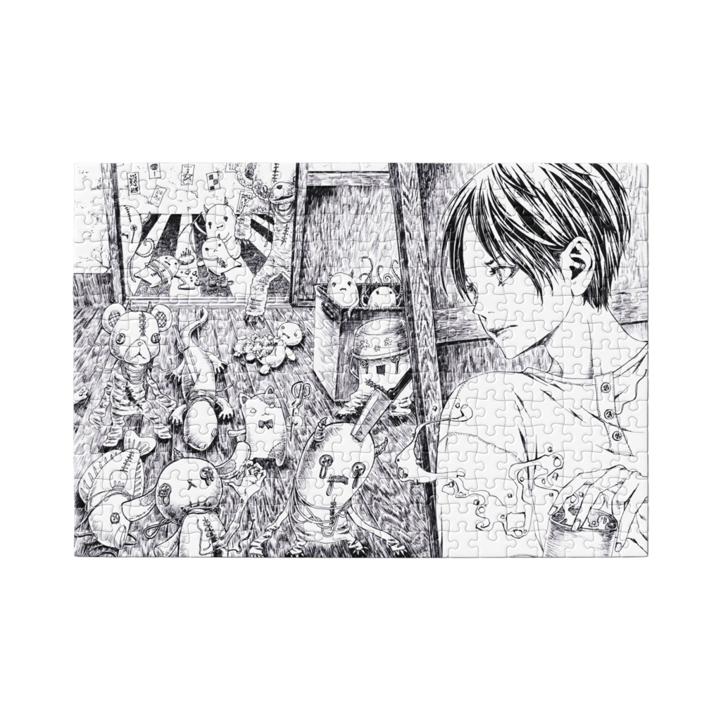 ひとりかくれんぼジグソーパズル