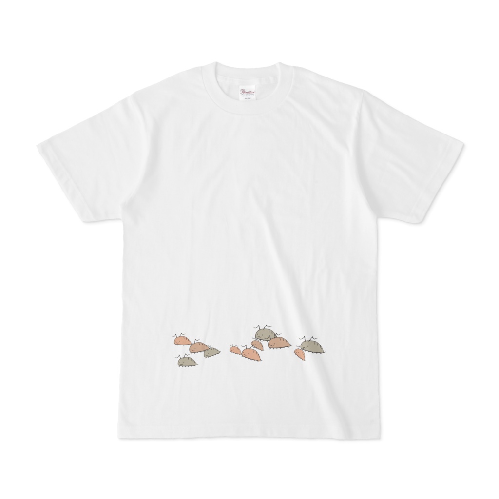 ワラジ虫（複数）Tシャツ