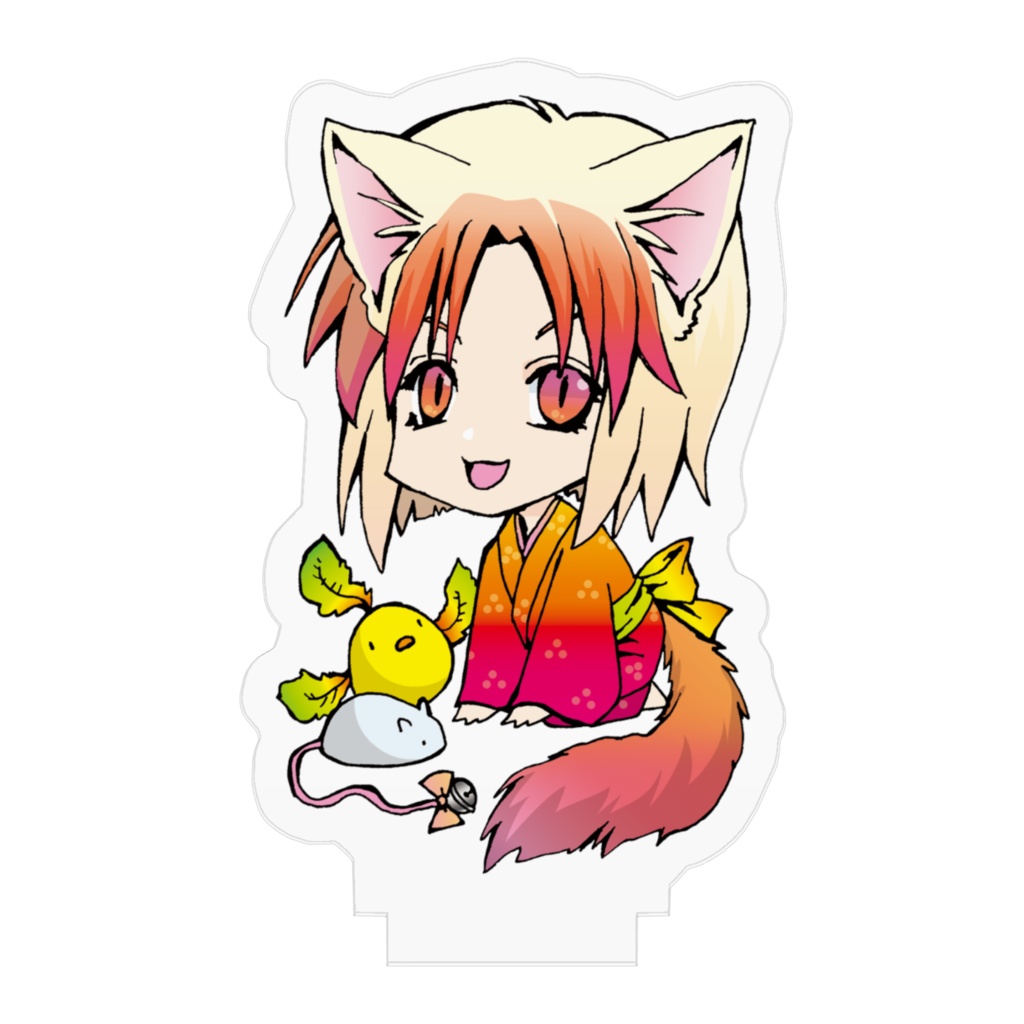 無人舘アクリルフィギュア(小紅)