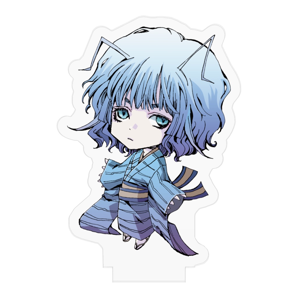 イリドウイルス感染仔ワラジアクリルフィギュア