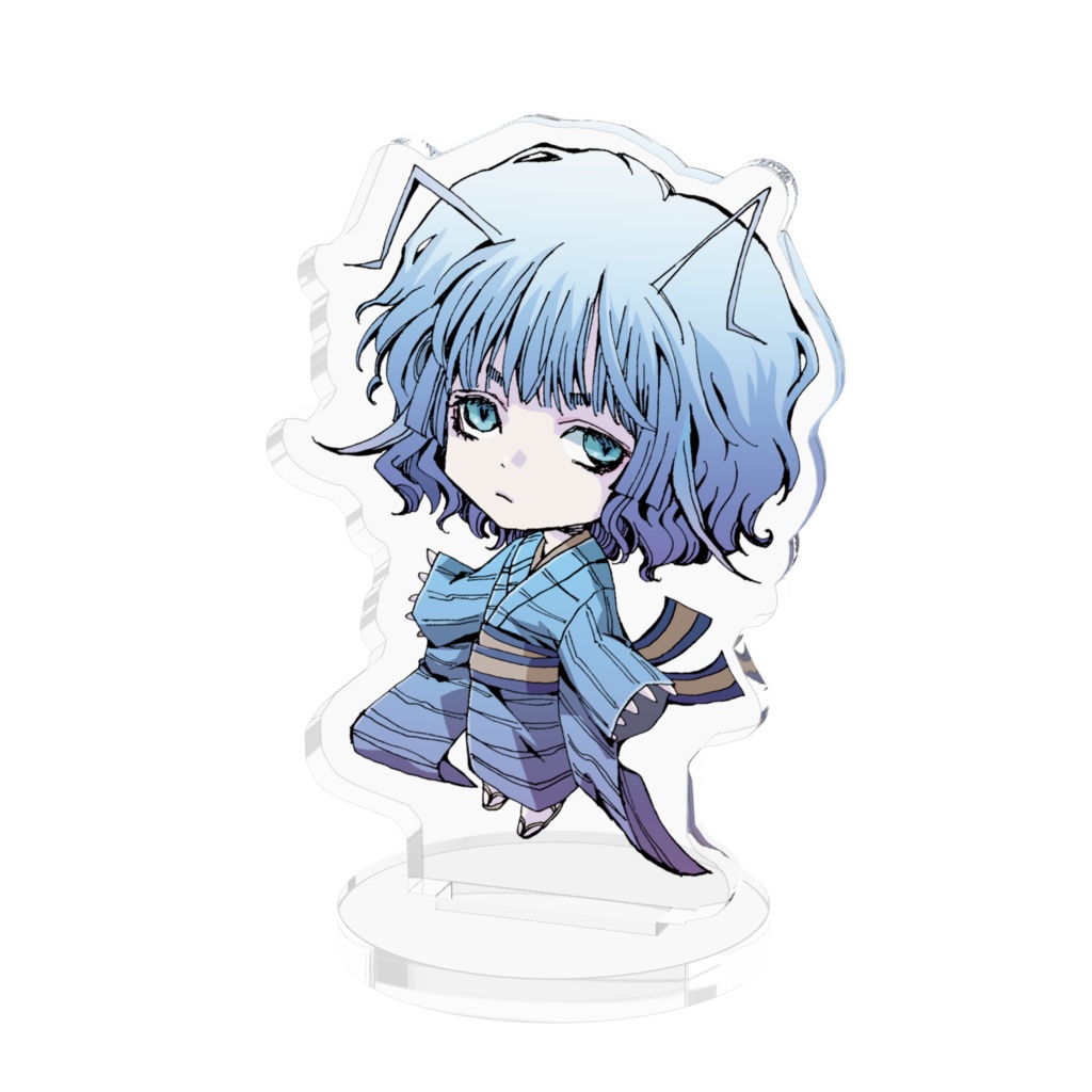 イリドウイルス感染仔ワラジアクリルフィギュア