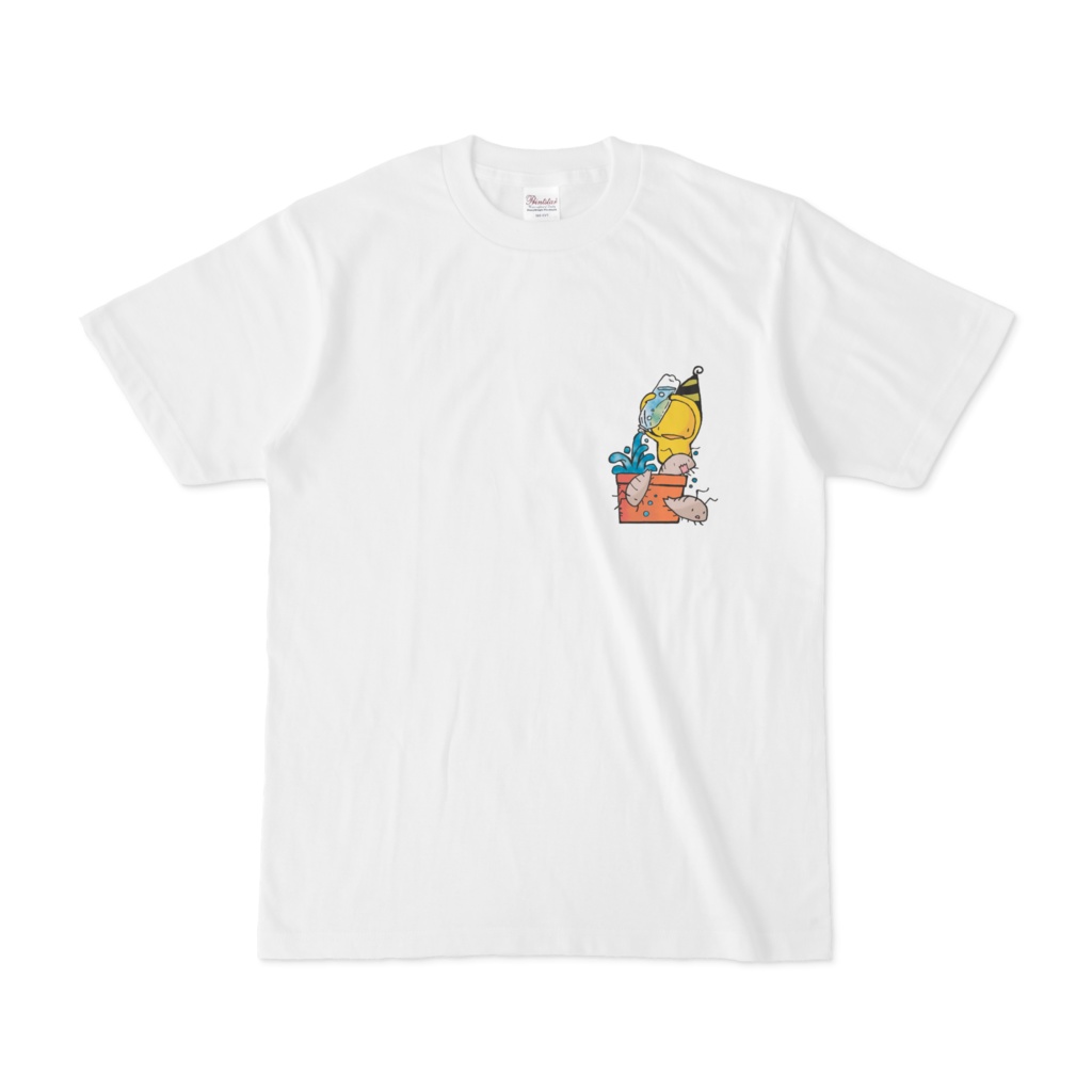 控えめなワラジ虫とひよこTシャツ