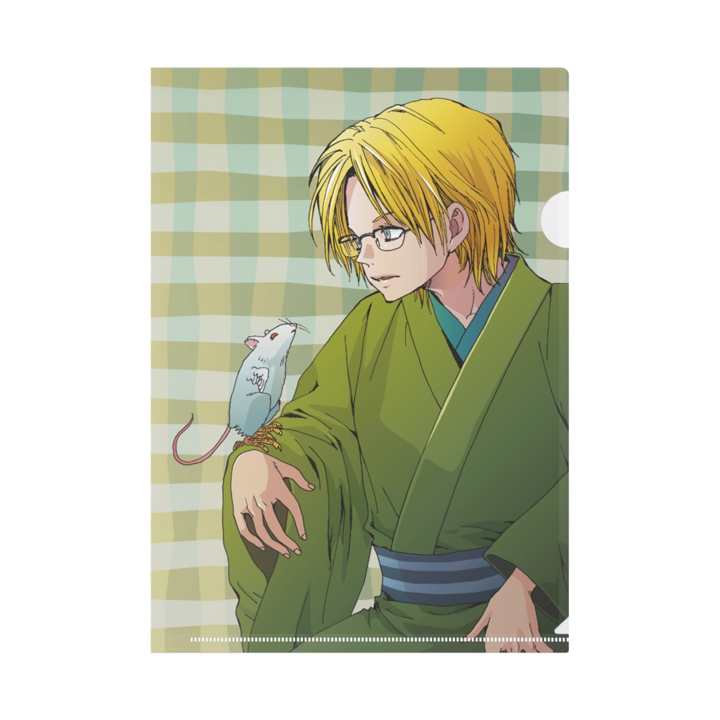 無人舘クリアファイル(黄鏐)