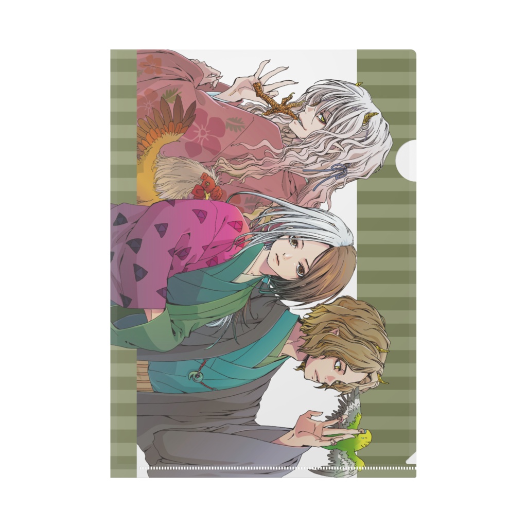 クリアファイル（贋作桃太郎）