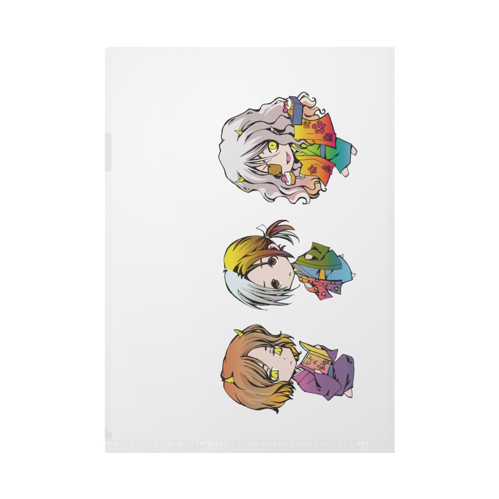 クリアファイル(贋作桃太郎)