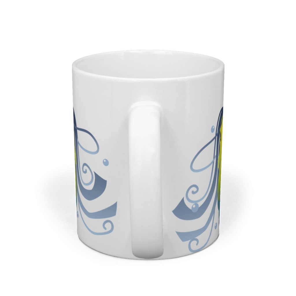 アマビエマグカップ白