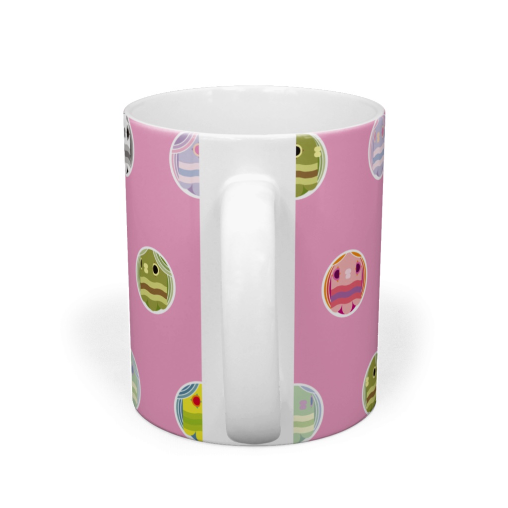 かんたんアマビエマグカップ(ピンク)