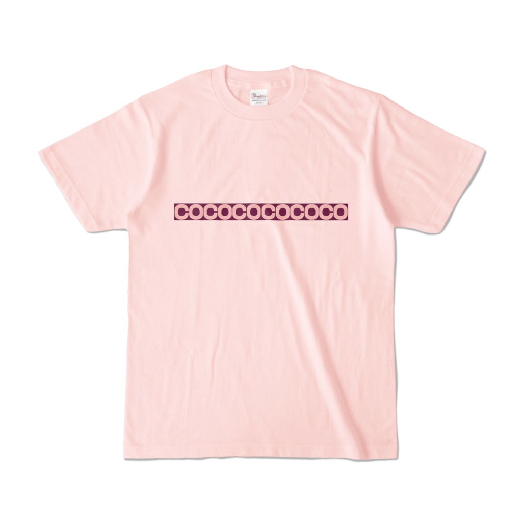 一酸化炭素Tシャツ（ライトピンク）