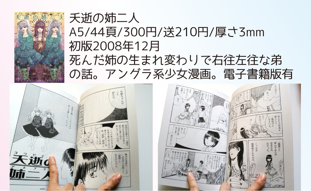 【自家通販】オフセット漫画冊子単品(一冊完結系)